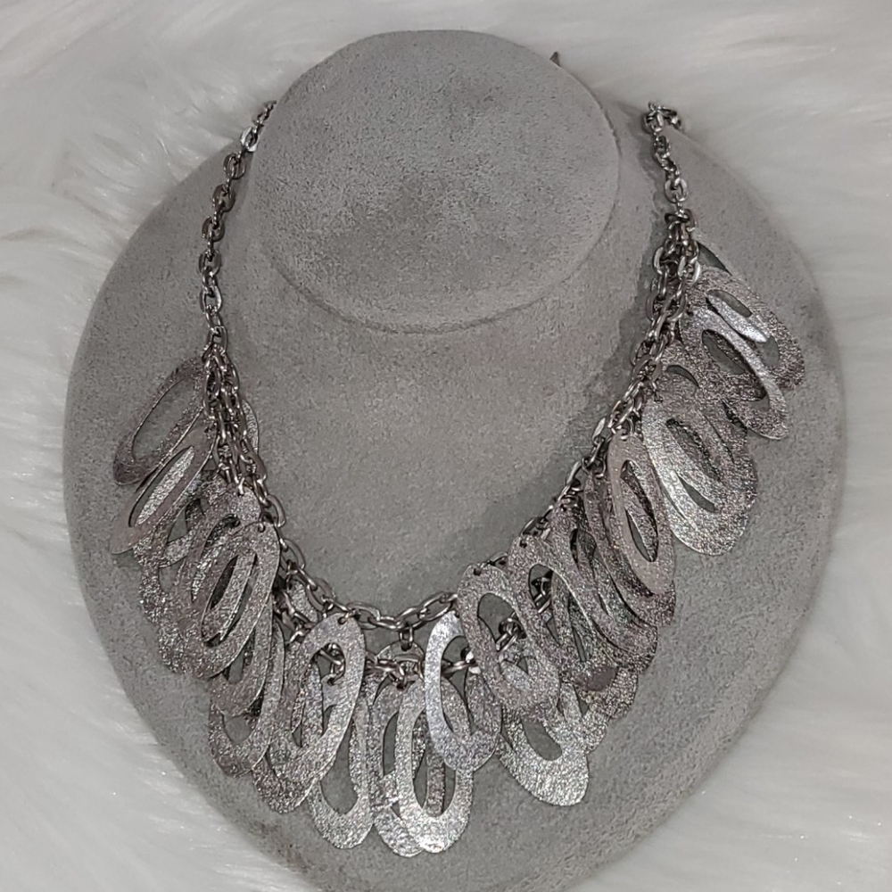 Double Oval Link Necklace